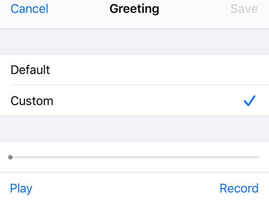 Apple iPhone Voicemail set up